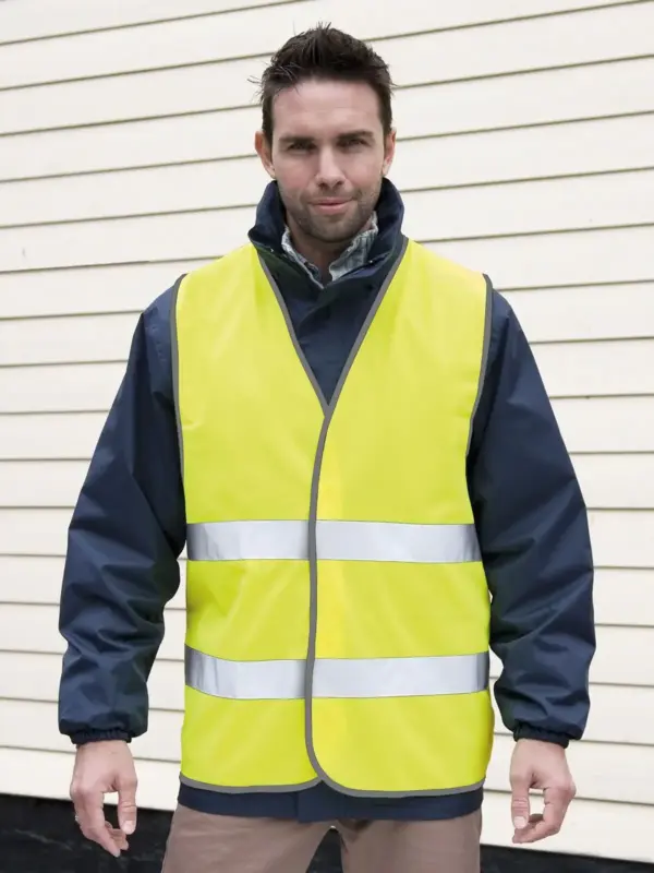 high viz motorist safety vest