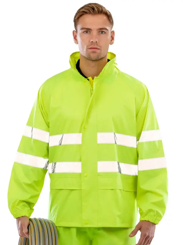 high viz waterproof suit