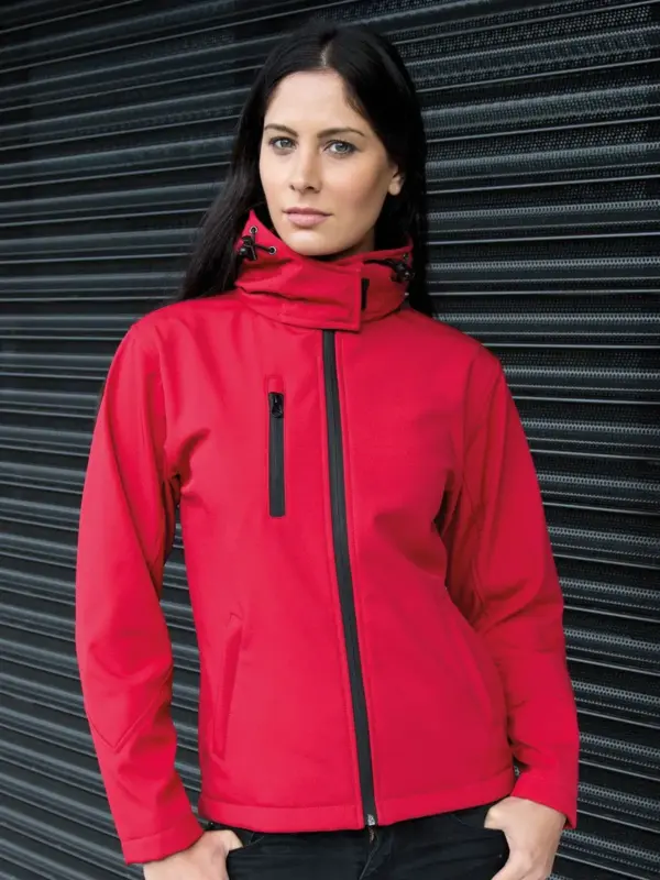 womens tx performance hooded softshell jacket