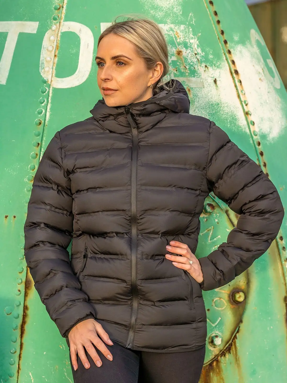 ultrasonic hooded coat ultrasonic hooded coat
