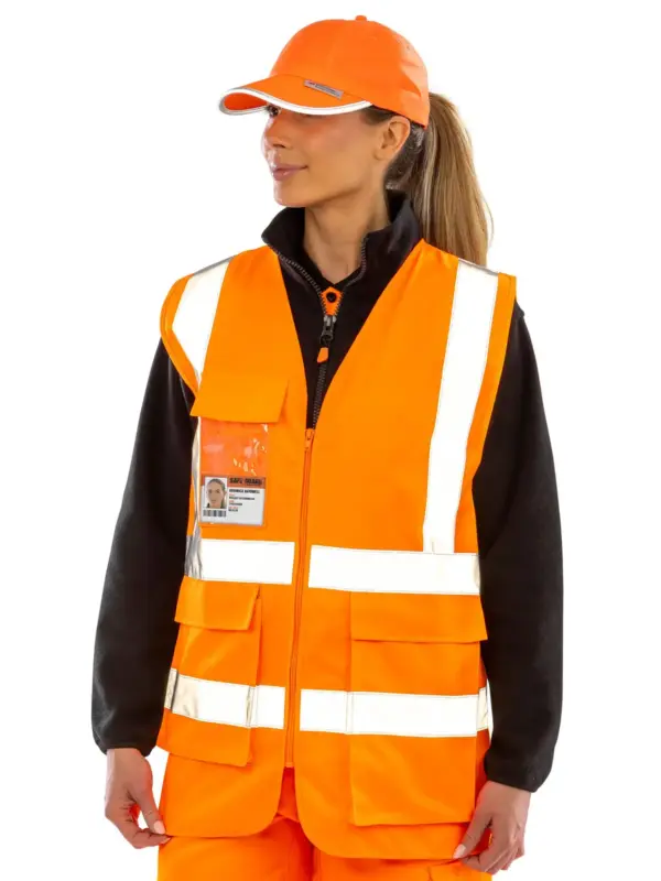 heavy duty polycotton security vest