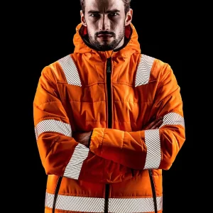 recycled ripstop padded safety jacket