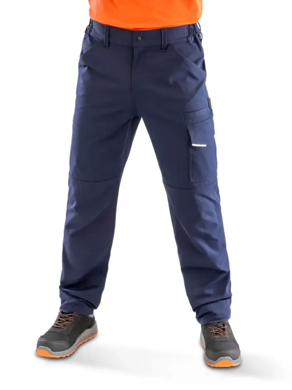 recycled dynamic stretch trouser