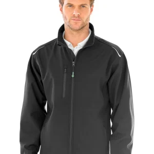 recycled 3 layer printable softshell jacket