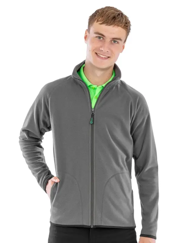recycled microfleece jacket