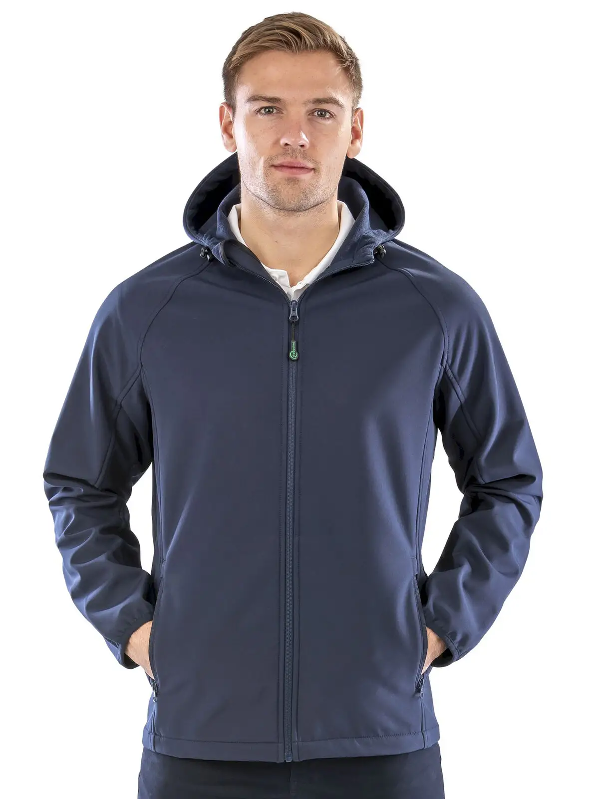 recycled printable 3 layer hooded softshell recycled printable 3 layer hooded softshell