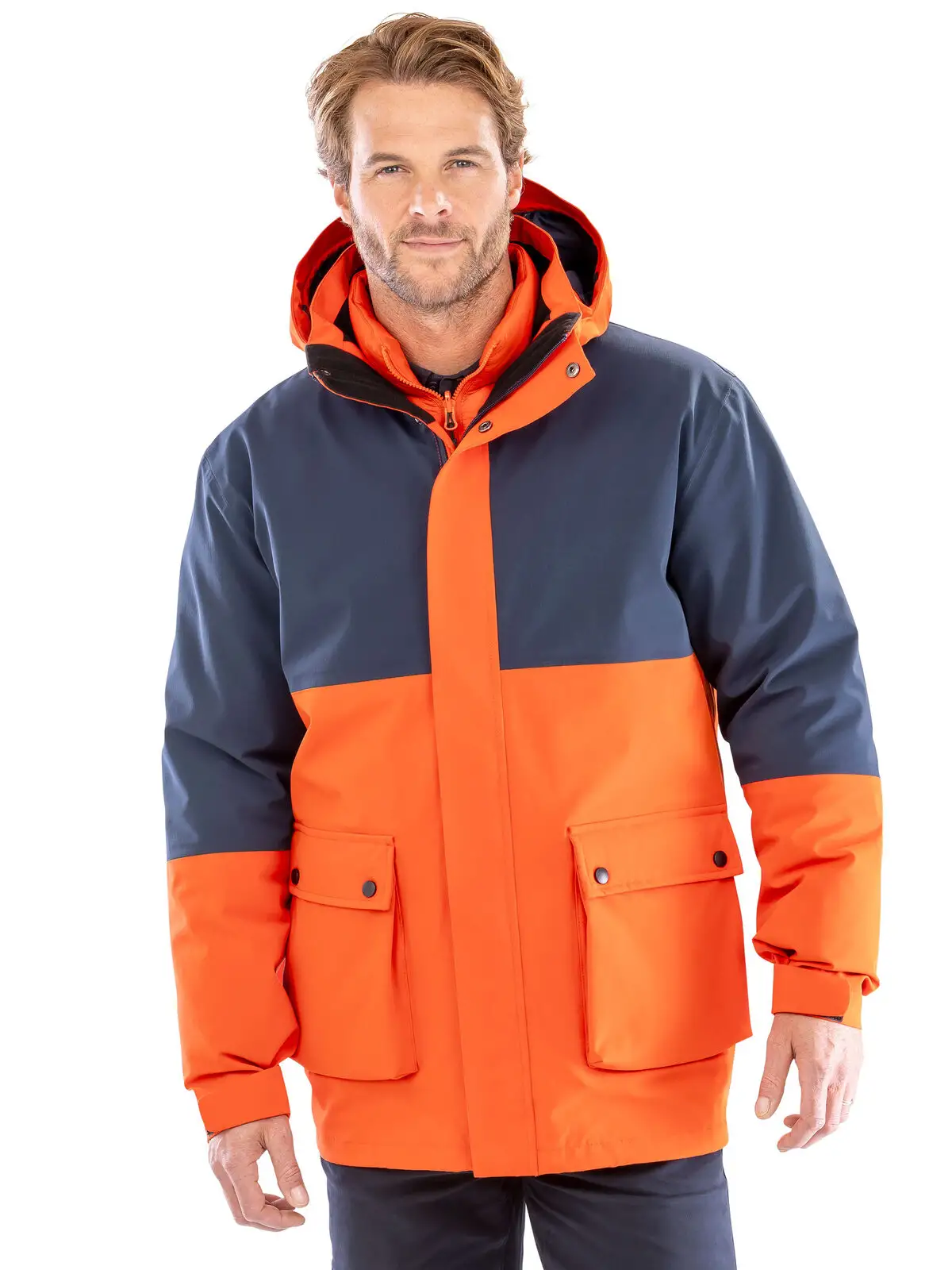 recycled 3 in 1 padded ripstop jacket recycled 3 in 1 padded ripstop jacket