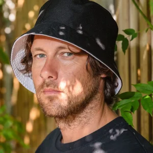 recycled reversible bucket hat