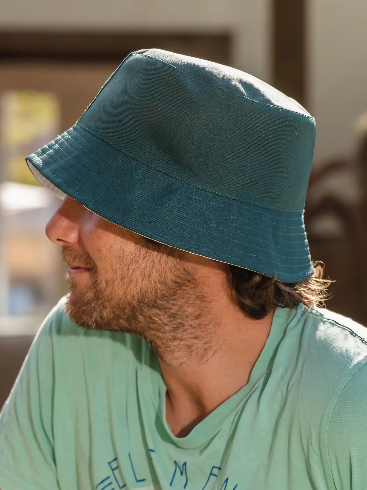 recycled reversible bucket hat recycled reversible bucket hat