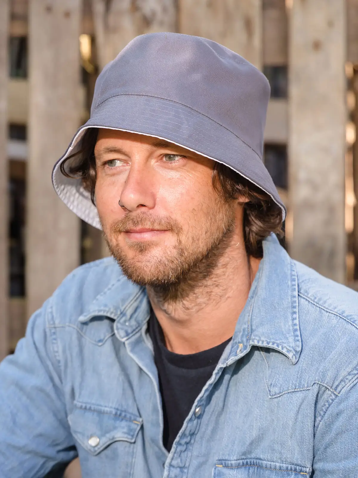 recycled reversible bucket hat recycled reversible bucket hat