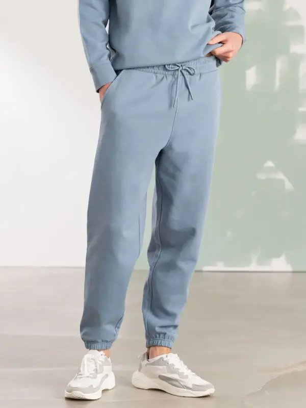 unisex sustainable fashion cuffed joggers