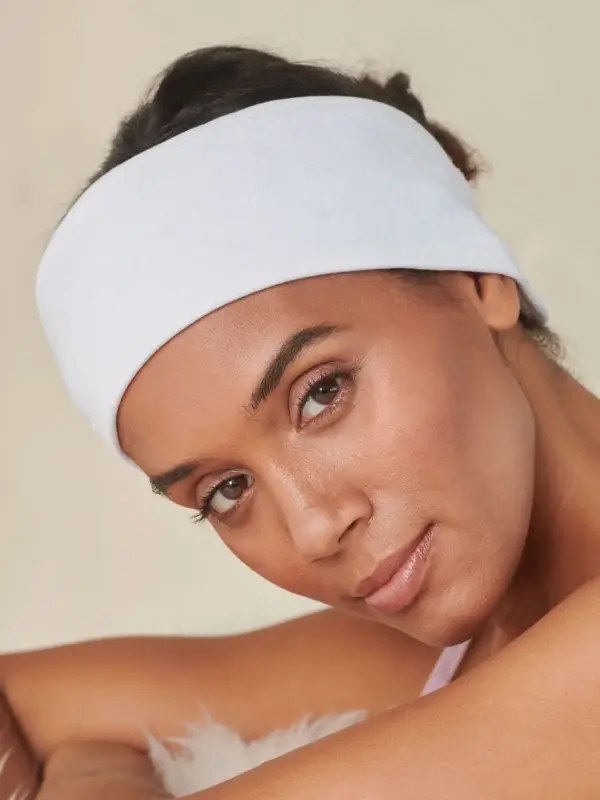 fascia per capelli per trattamenti viso