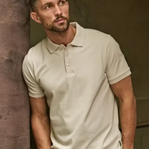 luxury stretch polo