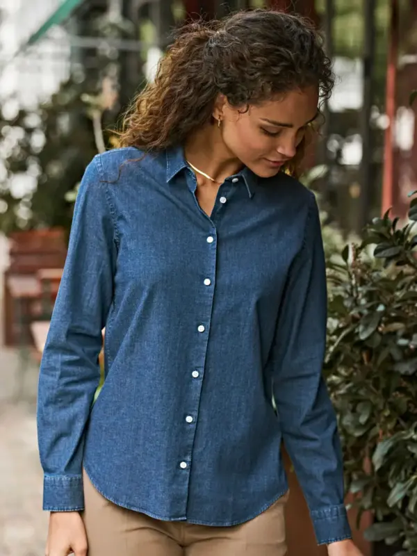 women’s denim shirt