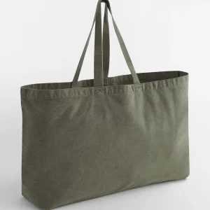 borsa tote oversize tinta in capo