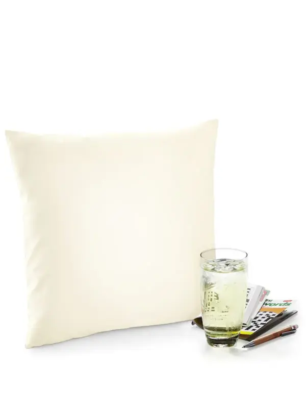 fairtrade cotton canvas cushion cover