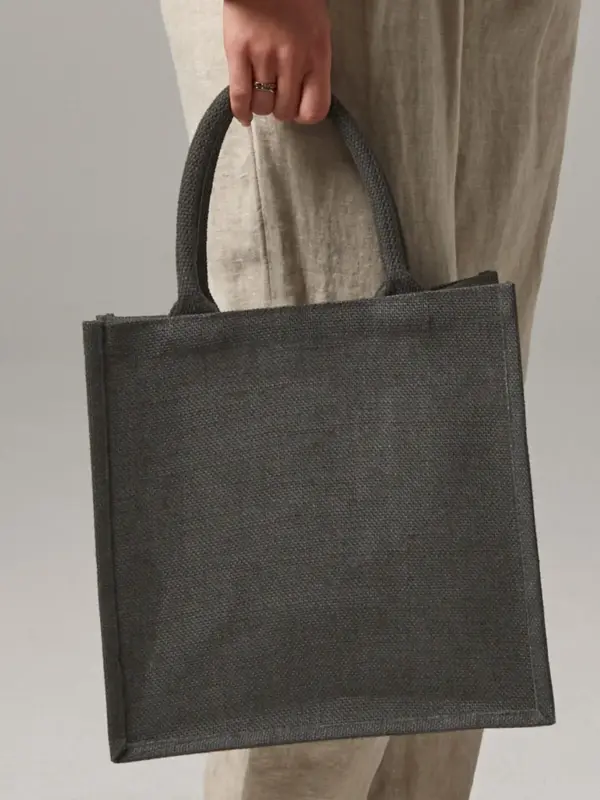jute midi tote