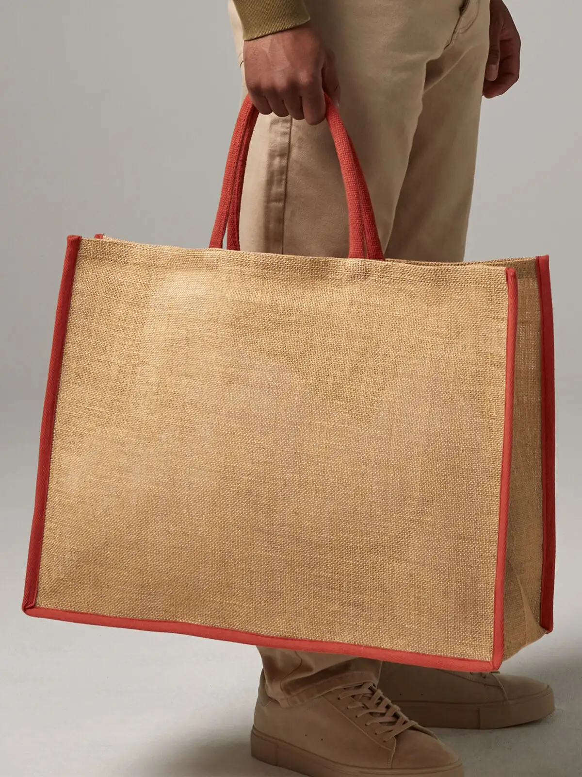 natural starched jute market shopper natural starched jute market shopper