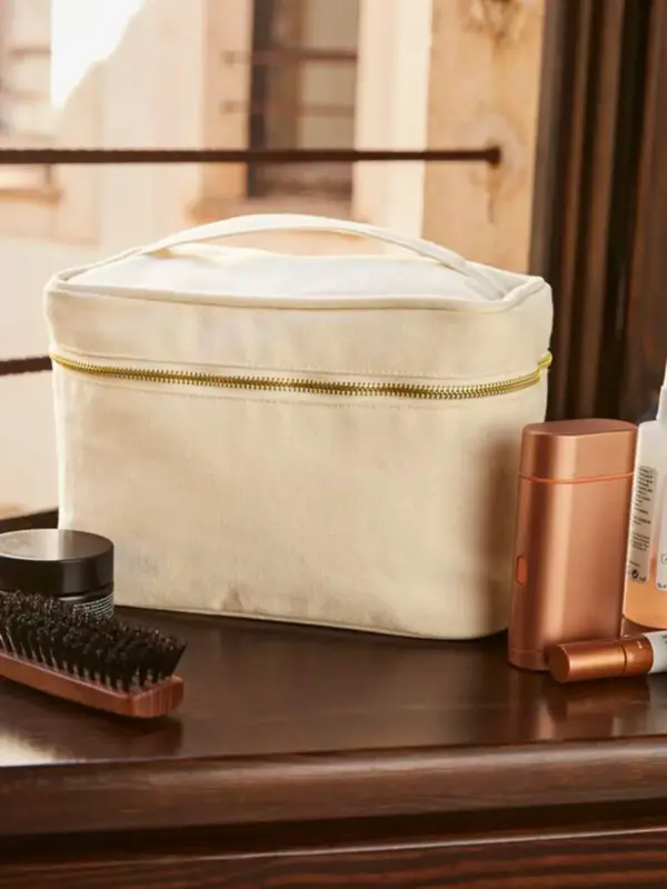 canvas vanity case