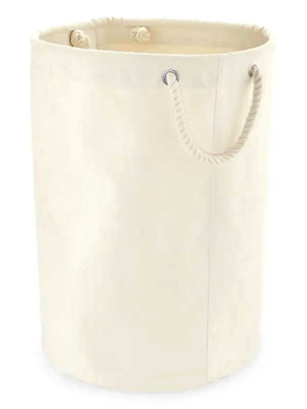 heavy canvas storage trug