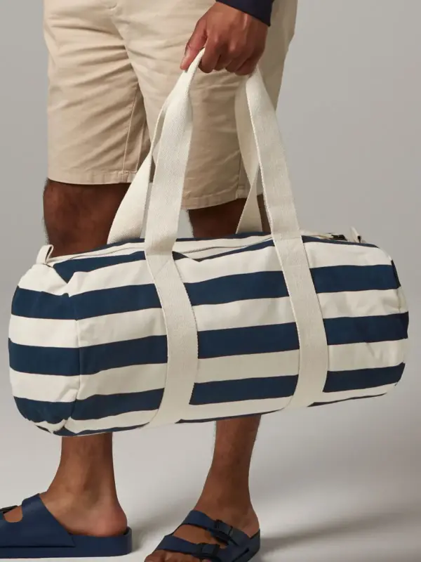 nautical barrel bag