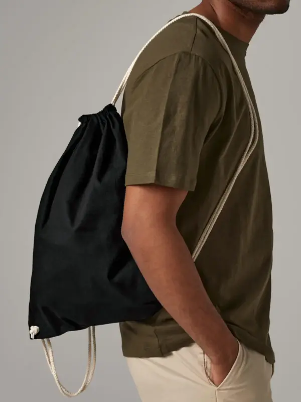 recycled cotton gymsac
