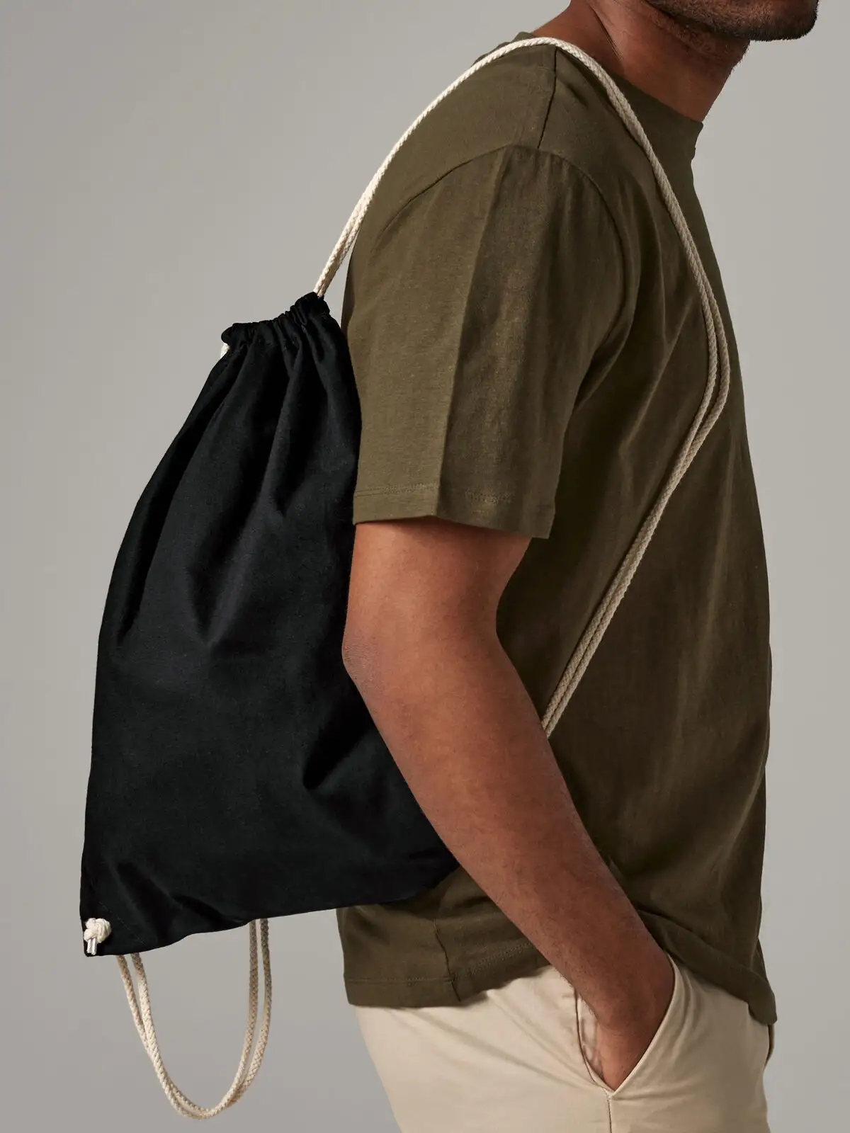 recycled cotton gymsac recycled cotton gymsac