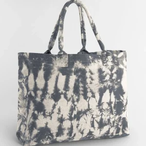 tie dye canvas tote bag
