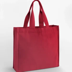 chevron handle shopper