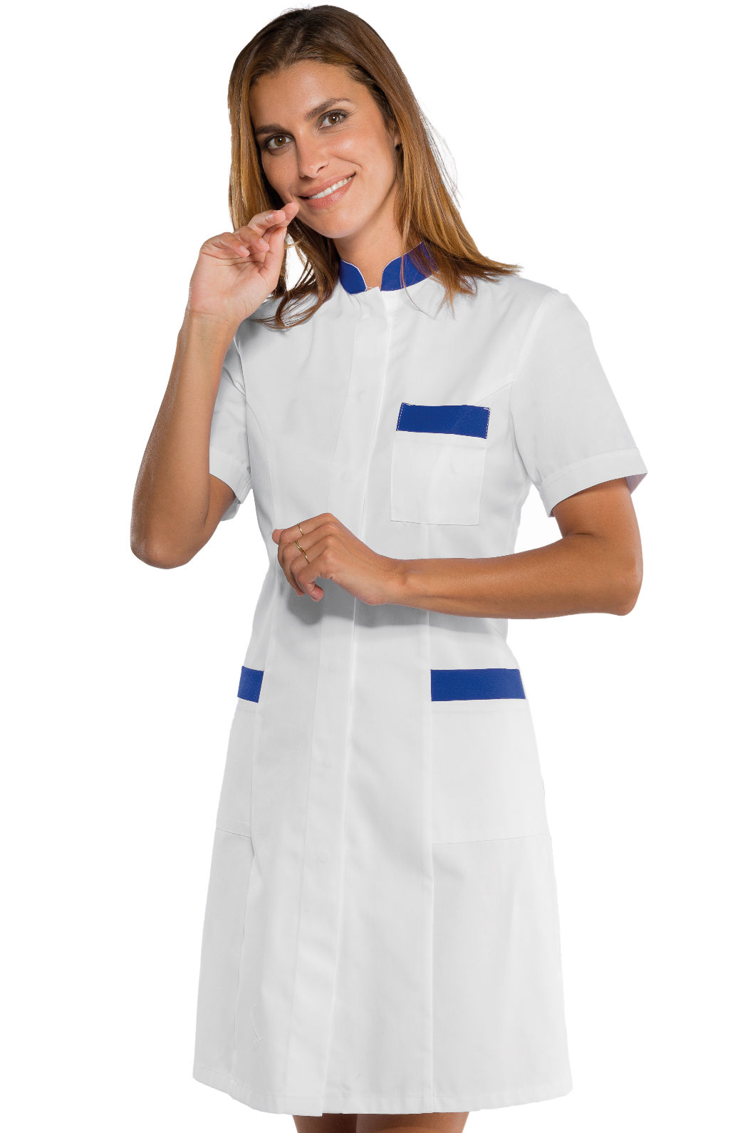 camice catalina m/m bianco + blu cina camice catalina m/m bianco + blu cina