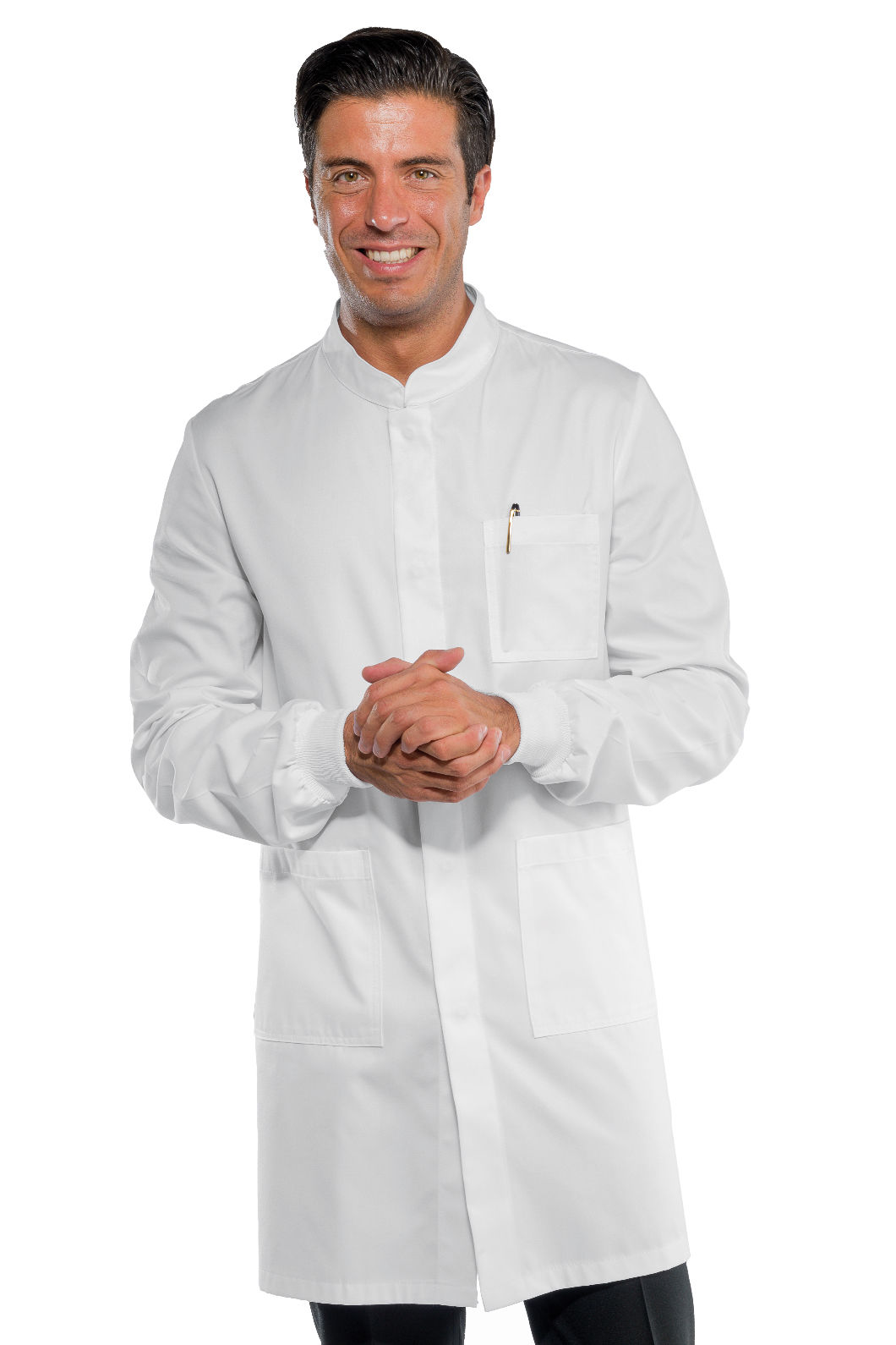 camice dover polsi in maglia bianco camice dover polsi in maglia bianco