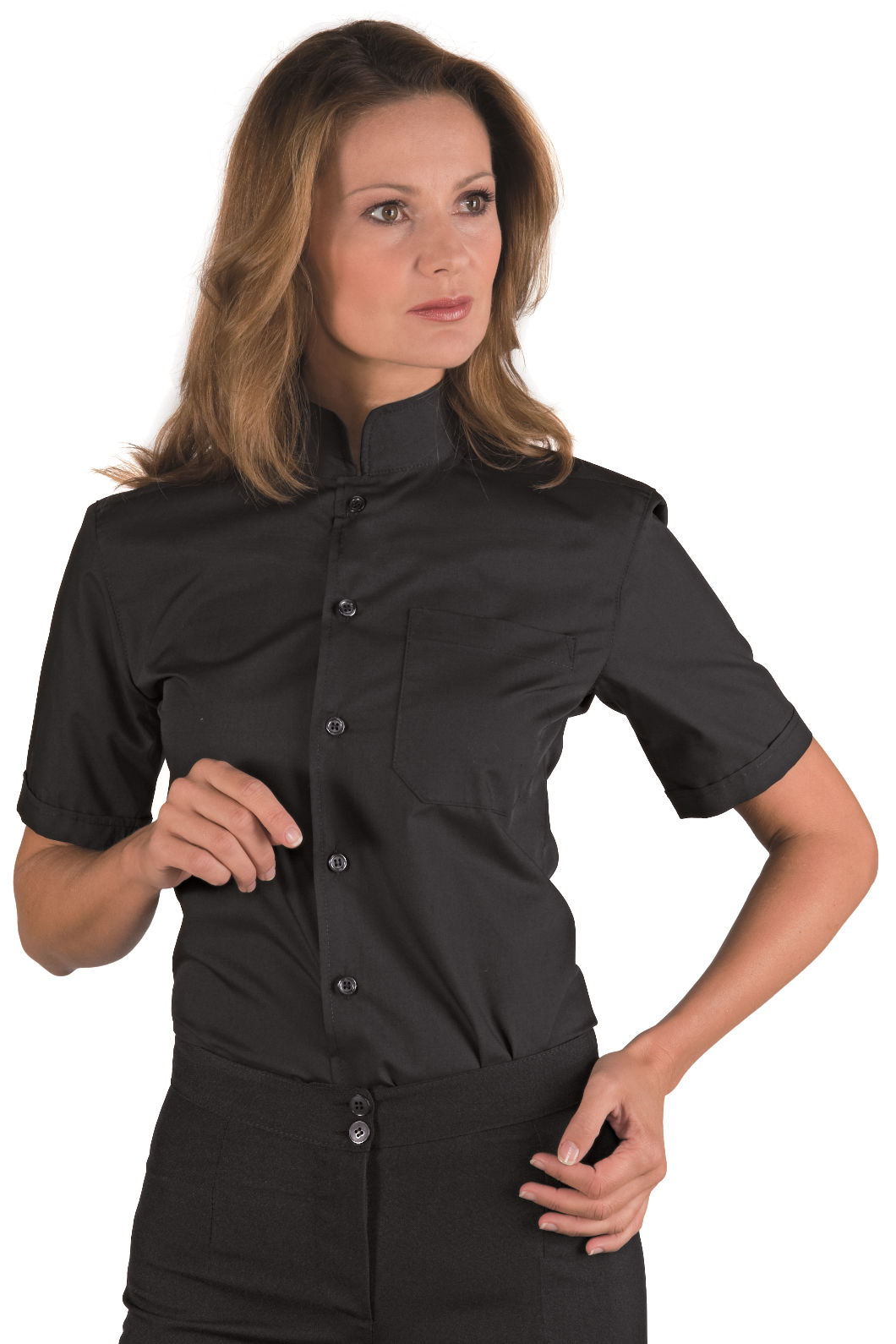 camicia unisex dublino m/m nero camicia unisex dublino m/m nero