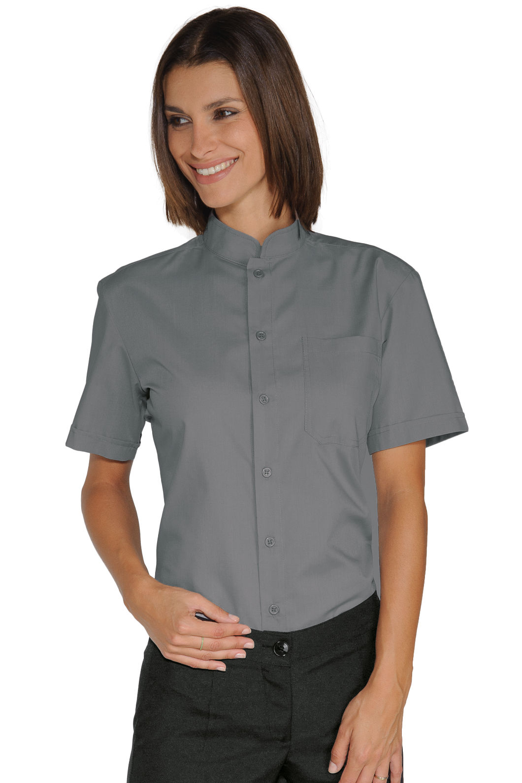 camicia unisex dublino m/m grigio camicia unisex dublino m/m grigio