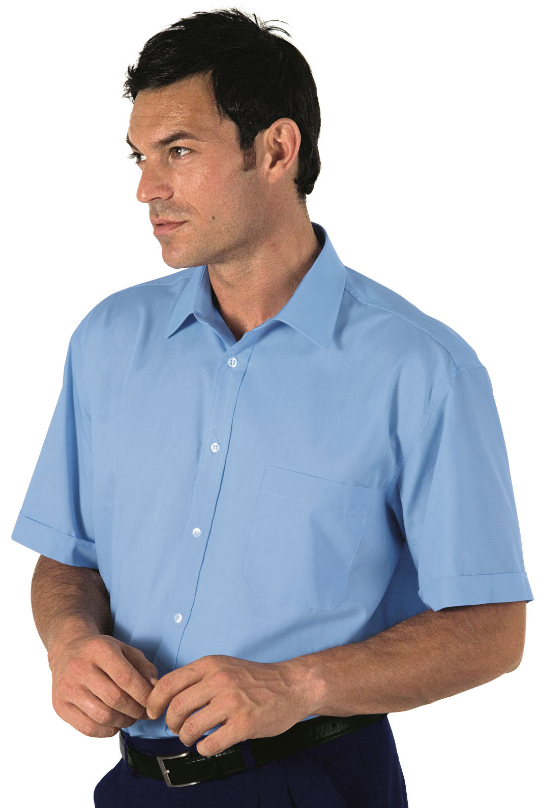 camicia unisex m/m azzurro camicia unisex m/m azzurro