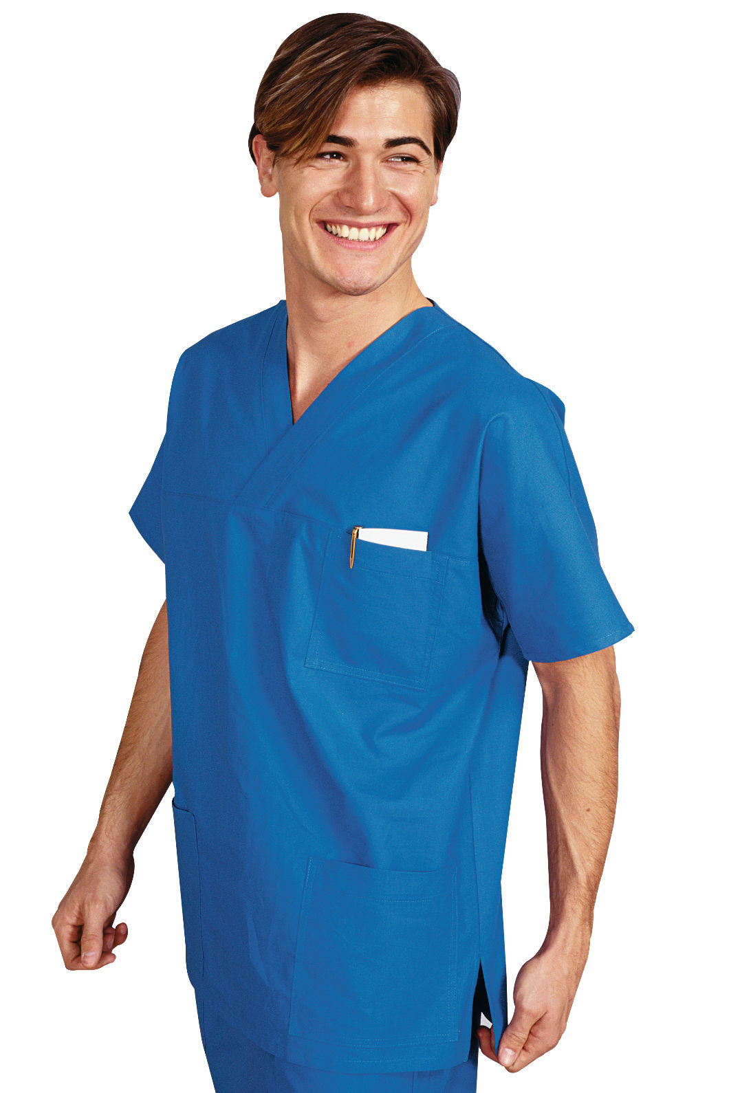 casacca collo a v azzurro 3xl unisex casacca collo a v azzurro 3xl unisex