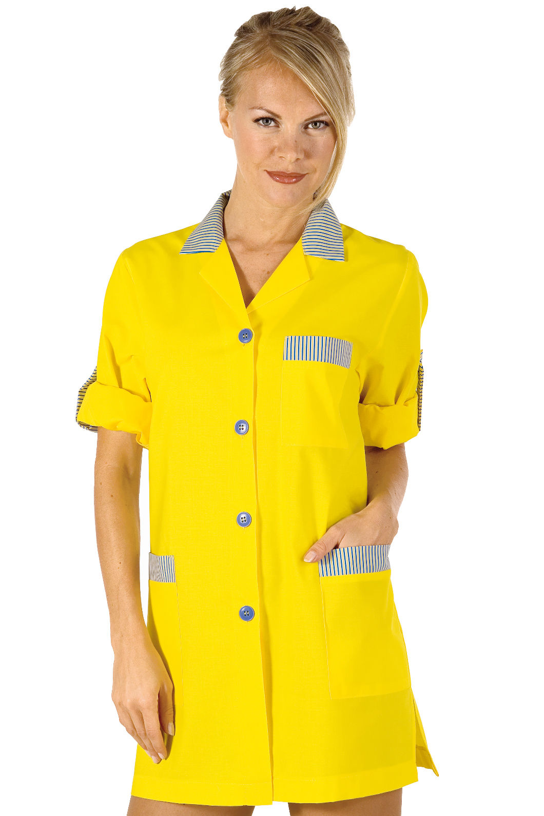 casacca york m/m giallo+r.azzurra casacca york m/m giallo+r.azzurra