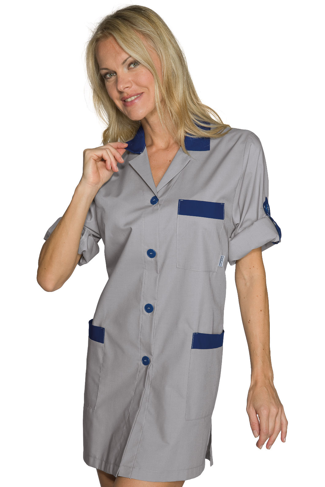 casacca york m/m grigio+blu casacca york m/m grigio+blu