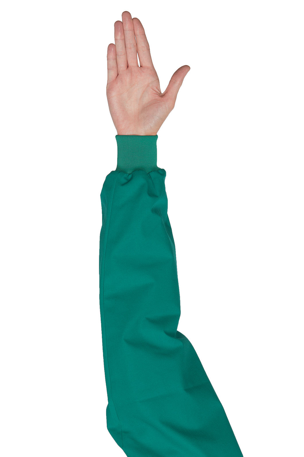 coppia polsi in maglia verde coppia polsi in maglia verde