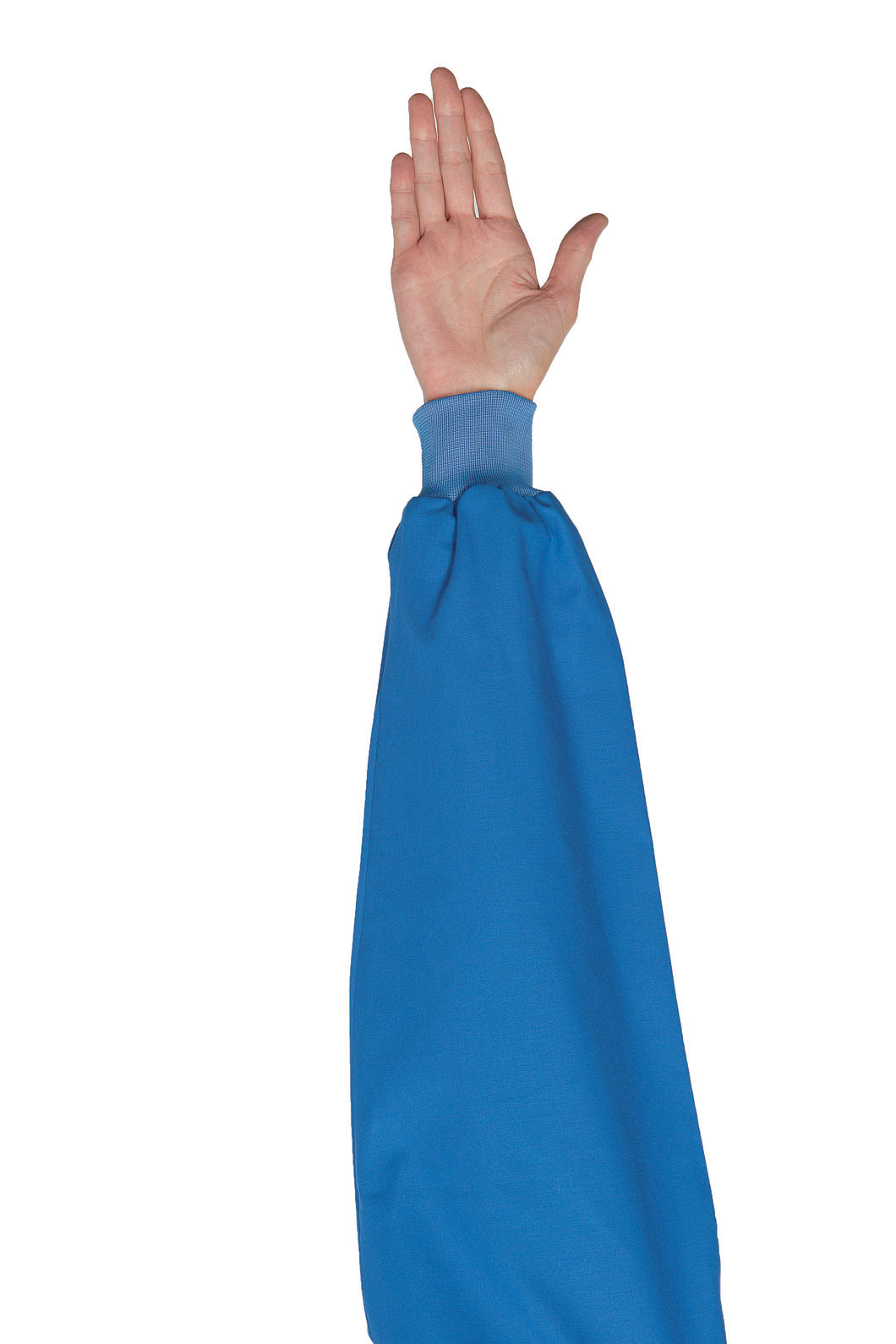 coppia polsi in maglia azzurro coppia polsi in maglia azzurro