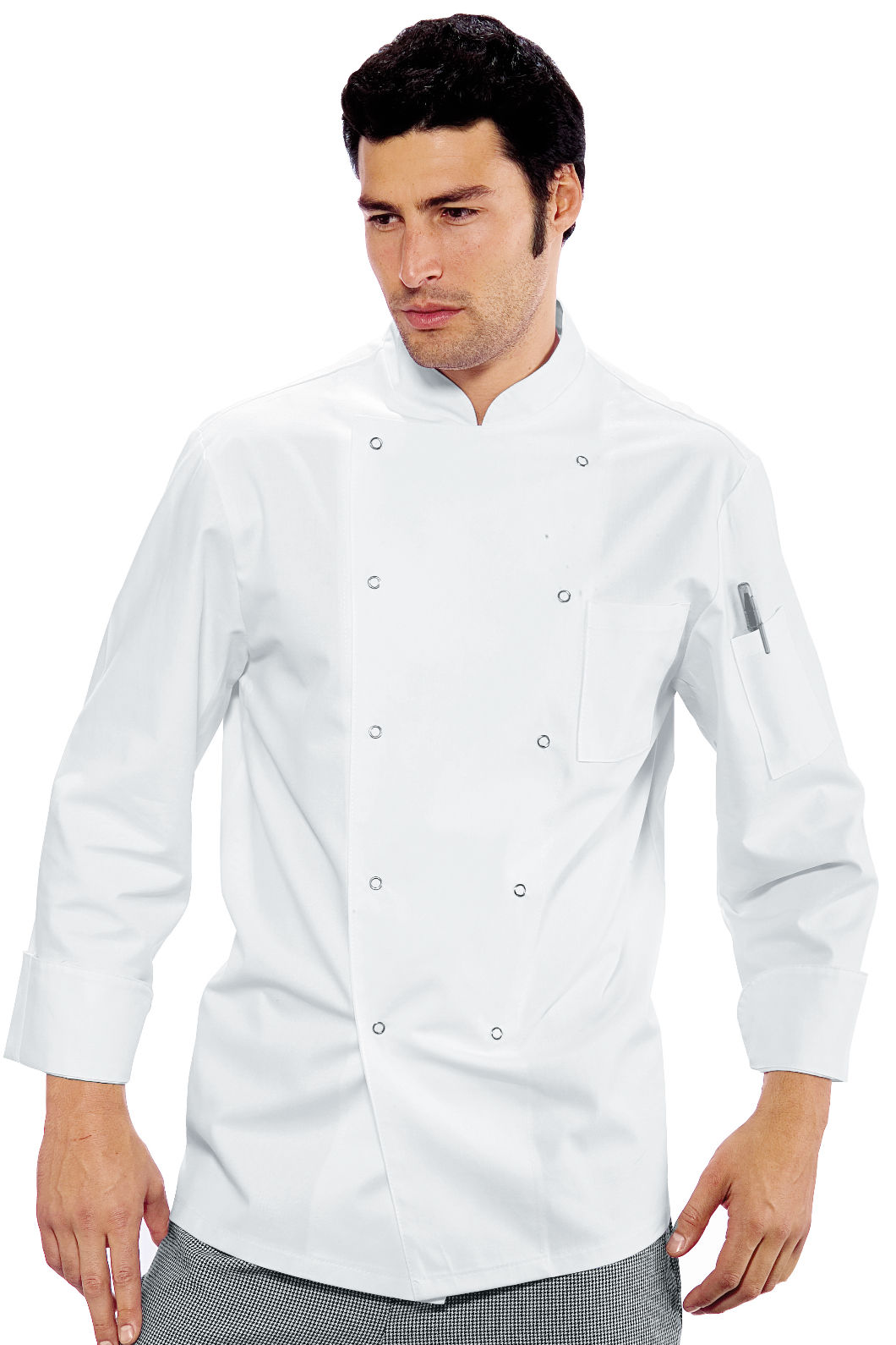 giacca cuoco bott.a pressione bianco giacca cuoco bott.a pressione bianco