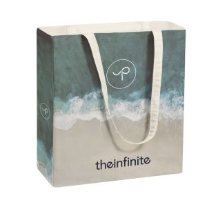 borsa cotone 50 x 40 +15 cm