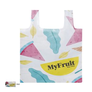 borsa pieghevole con coperchio 40 x 38 cm poliestere