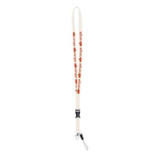 lanyard amido di mais con moschettone