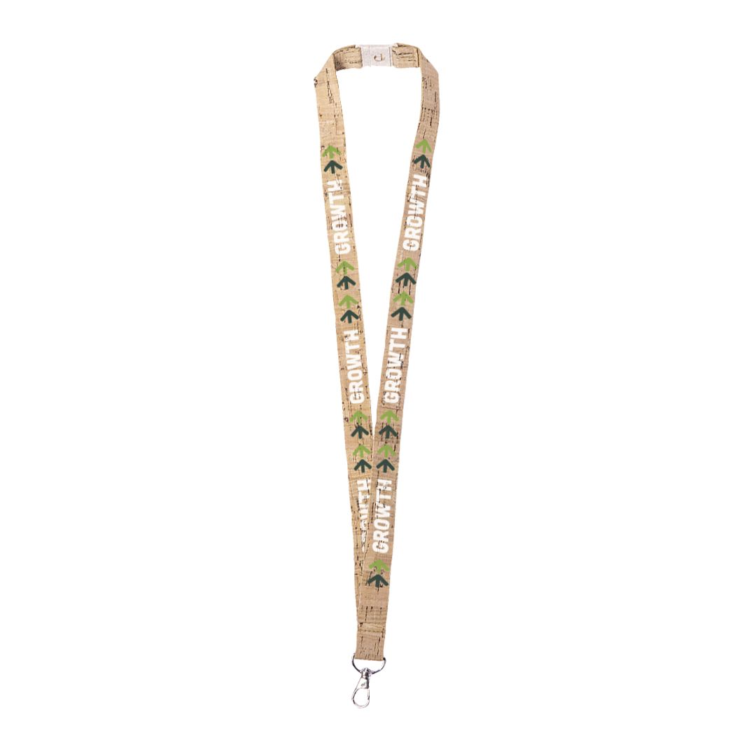 lanyard sughero con moschettone lanyard sughero con moschettone
