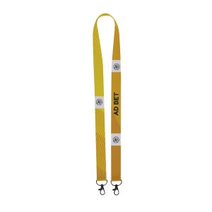 lanyard sublimazione speciale. poliestere con doppio moschettone