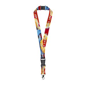 lanyard sublimazione speciale. poliestere satinato con moschettone