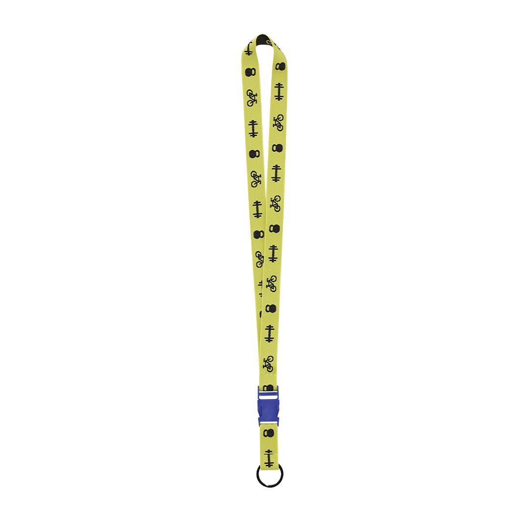 lanyard lanyard in poliestere tessuto con logo e moschettone lanyard lanyard in poliestere tessuto con logo e moschettone