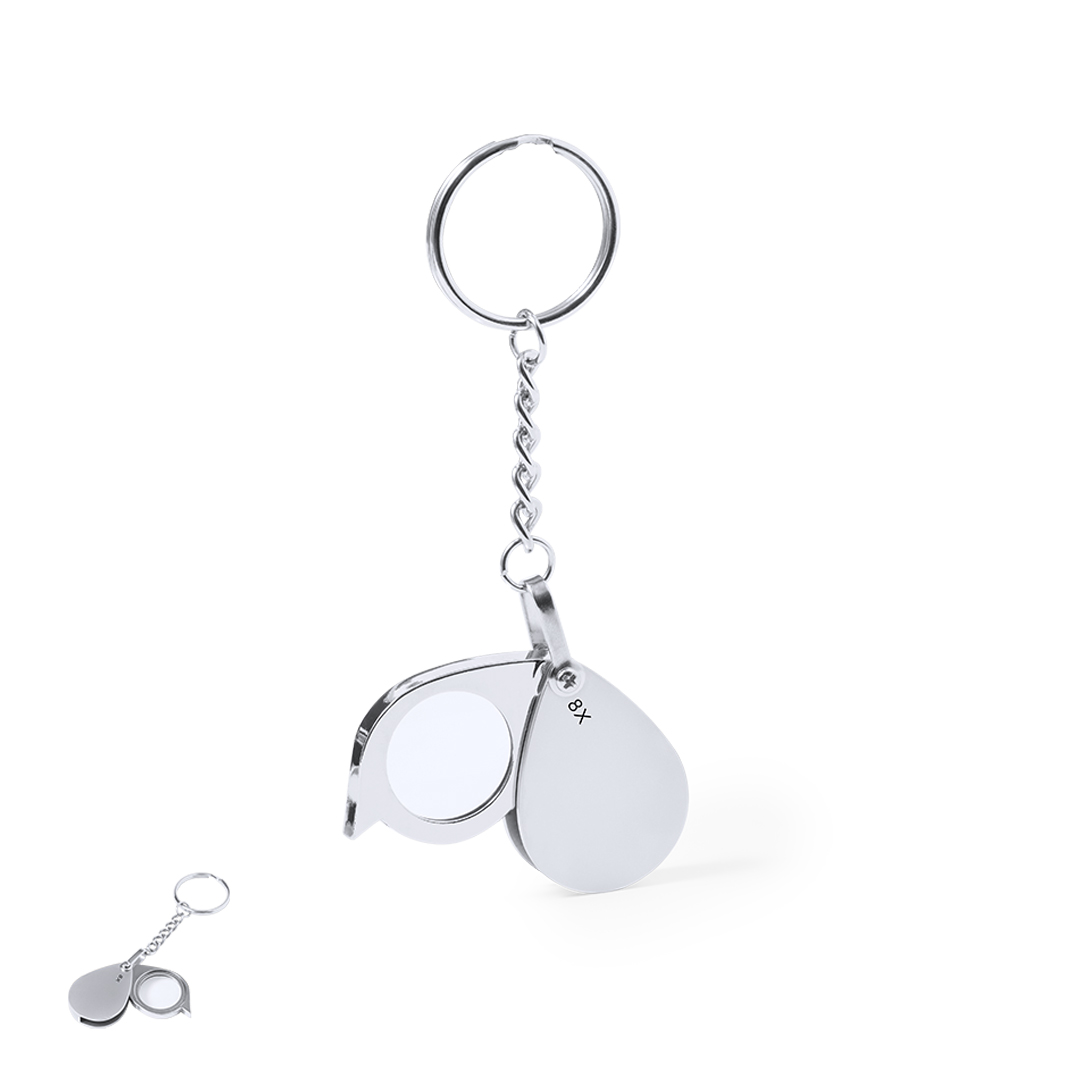 lente ingrandimento portachiavi kitins 8x Lente Ingrandimento Portachiavi Kitins 8X