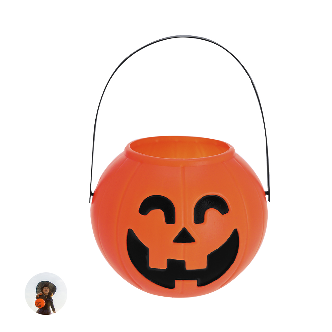 cestino di halloween cowel Cestino di Halloween Cowel