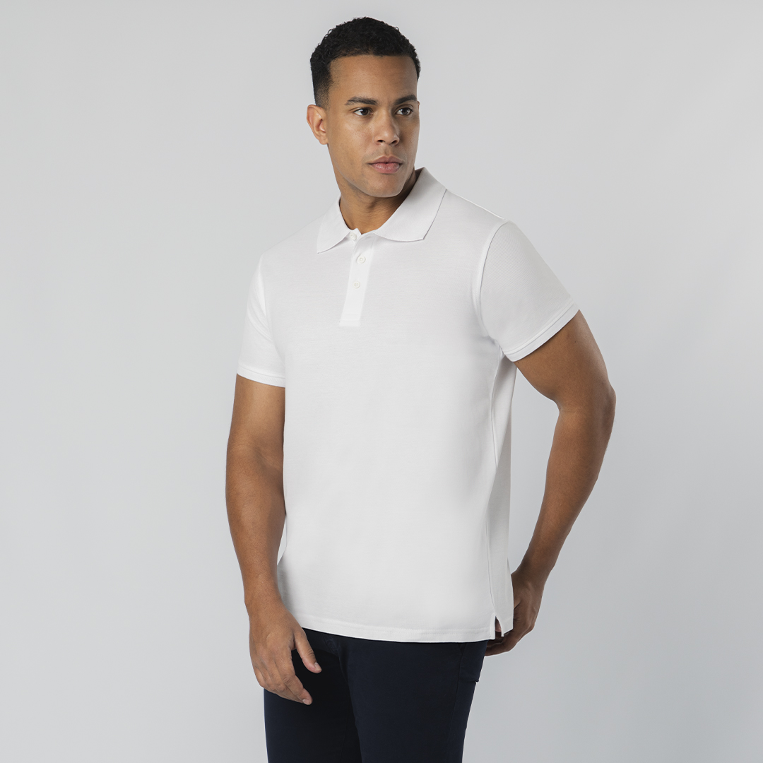 polo adulto bianco chaplin Polo Adulto Bianco Chaplin